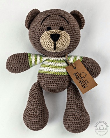 Amigurumi Bear BWB - Bear Theo in T-Shirt