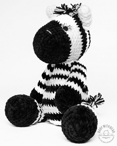 Amigurumi Zebra BWB - Zebra