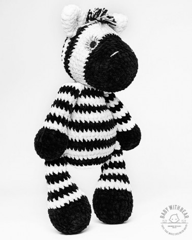 Amigurumi Zebra BWB - Zebra