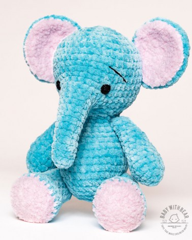 Amigurumi Elephant BWB - Elephant Blue