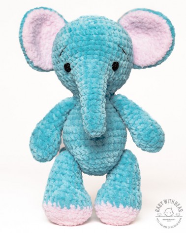 Amigurumi Elephant BWB - Elephant Blue