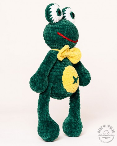 Amigurumi Frog BWB - Frog with Bow