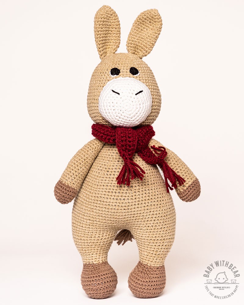Amigurumi Donkey BWB - Donkey light brown
