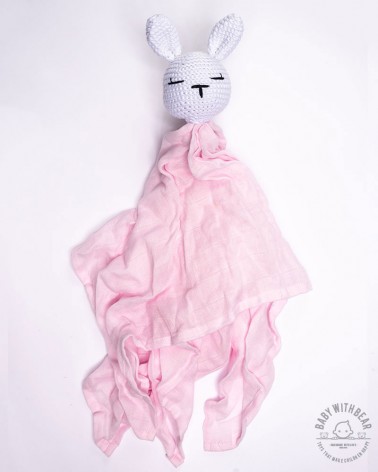 Amigurumi Baby Comforter BWB - Bunny White