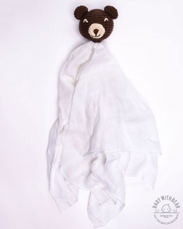 Amigurumi Baby Comforter BWB - Bear Brown