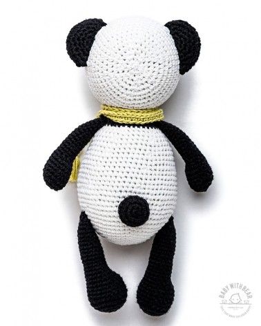 Amigurumi Panda BWB - Panda With Scarf - Baby with Bear