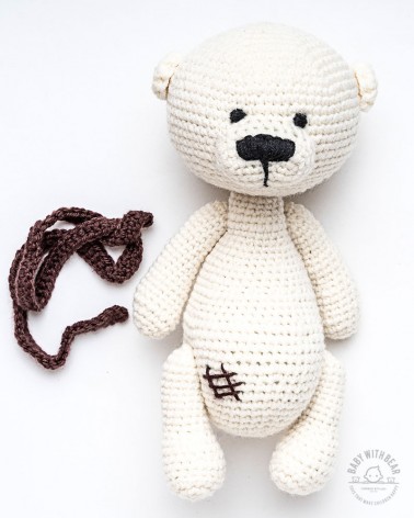Amigurumi Bear BWB - Bear Miki - Baby with Bear