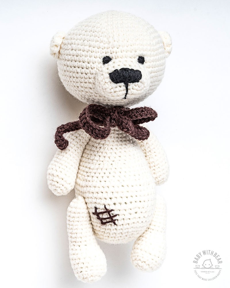 Amigurumi Bear BWB - Bear Miki - Baby with Bear