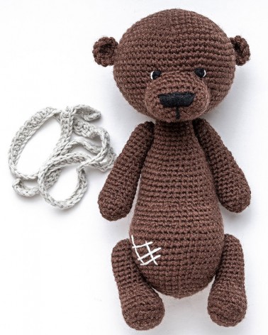 Amigurumi Bear BWB - Bear Miki - Brown