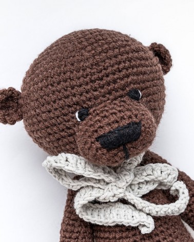 Amigurumi Bear BWB - Bear Miki - Brown