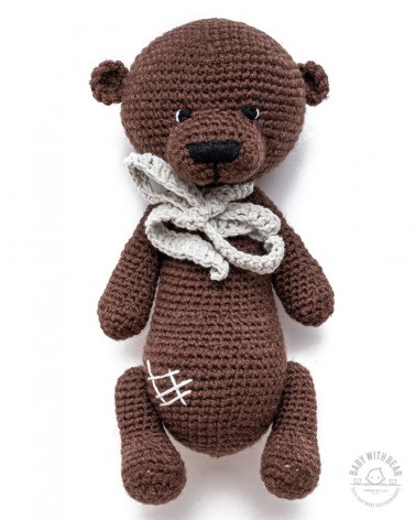 Amigurumi Bear BWB - Bear Miki - Brown
