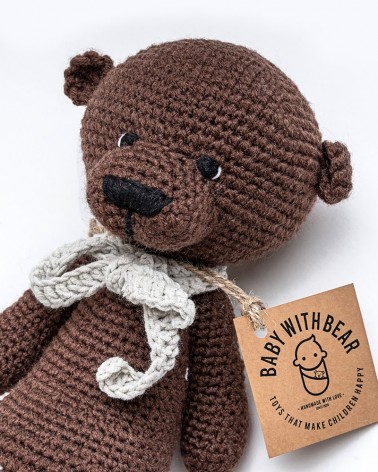 Amigurumi Bear BWB - Bear Miki - Brown
