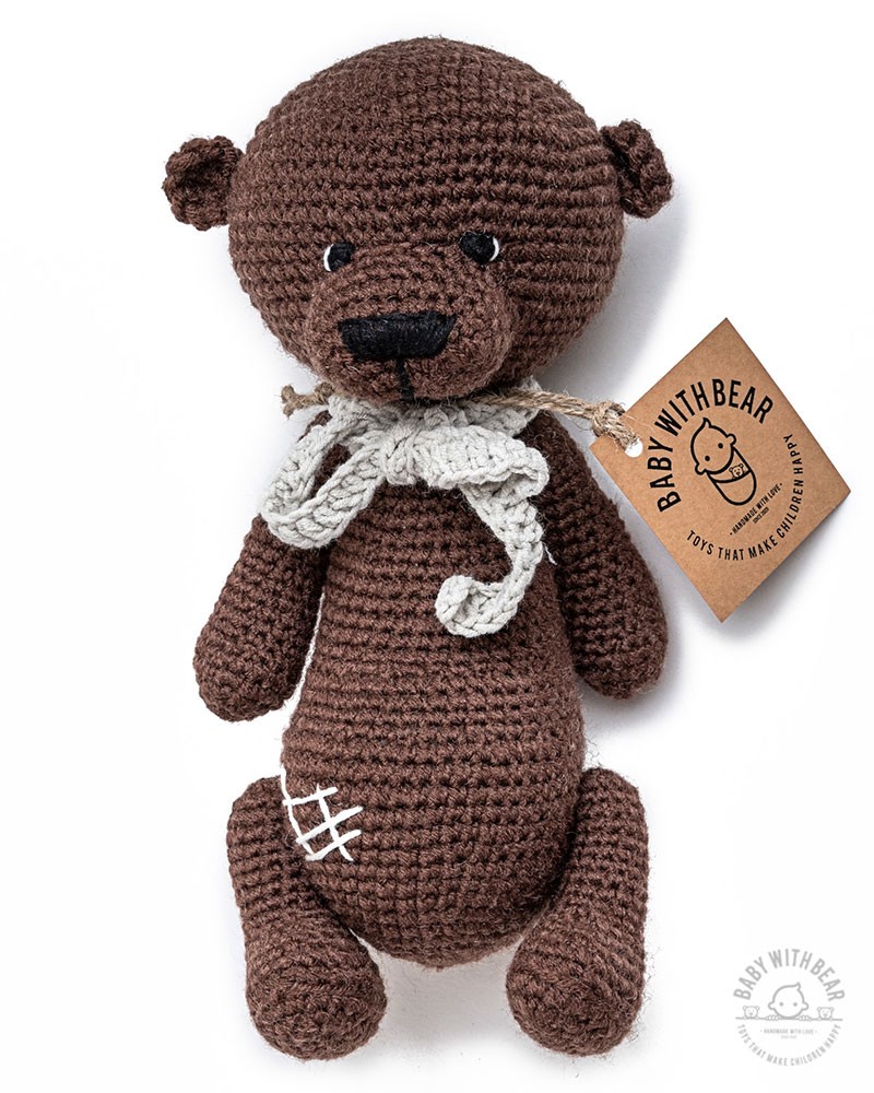 Amigurumi Bear BWB - Bear Miki - Brown