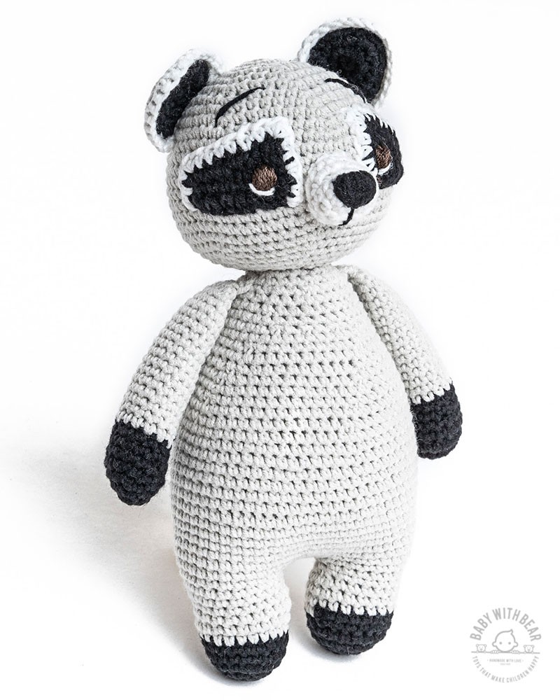 Amigurumi Rackoon BWB - Rackoon Bear - Baby with Bear
