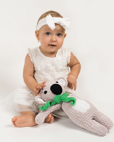 Amigurumi Koala Bear BabyWithBear - Koala with Scarf XL