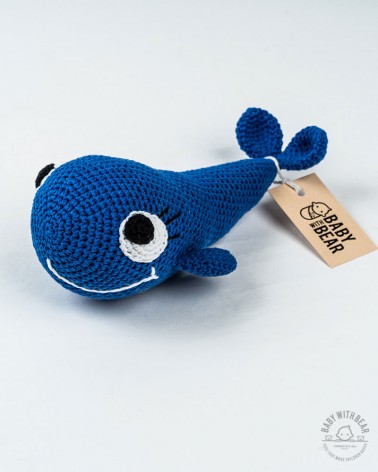 Amigurumi Whale BabyWithBear - Whale Dark Blue