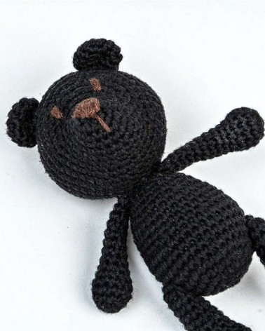 Amigurumi Mini Bear BabyWithBear - Mini Bear Black