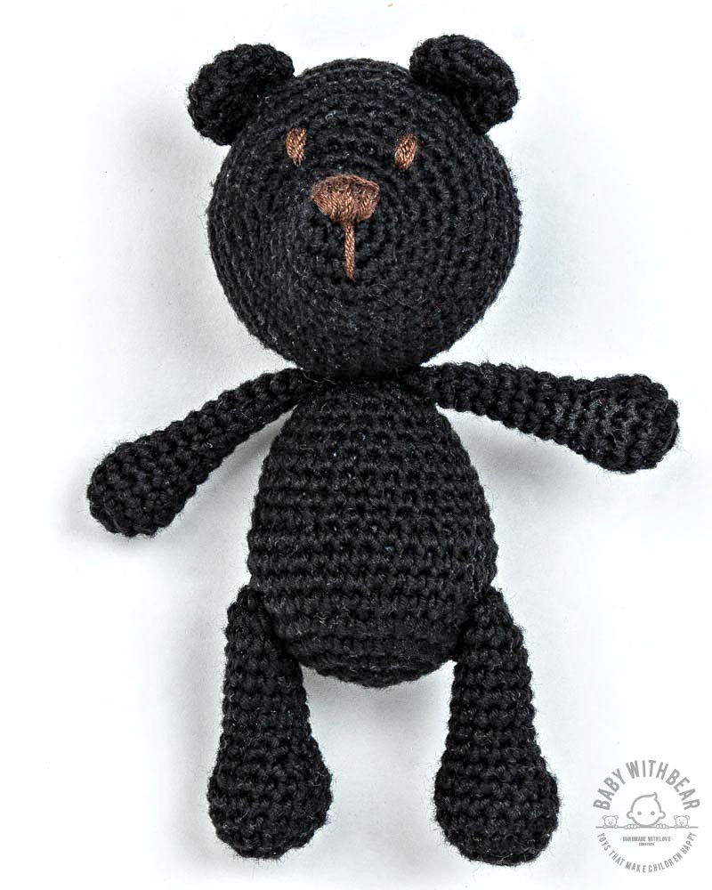 Amigurumi Mini Bear BabyWithBear - Mini Bear Black