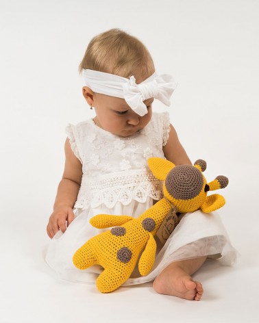Amigurumi Giraffe BabyWithBear - Giraffe Yellow