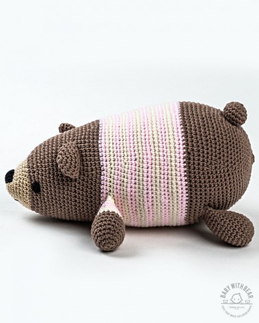 Amigurumi Bear BabyWithBear - Chill Bear Brown
