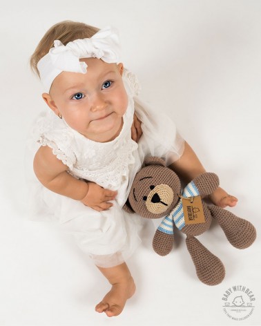 Amigurumi Bear BabyWithBear - Bear Theo in T-Shirt