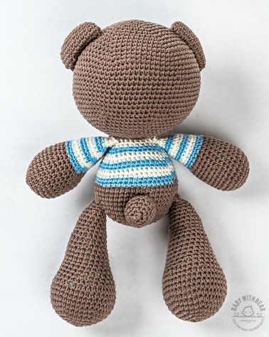 Amigurumi Bear BabyWithBear - Bear Theo in T-Shirt